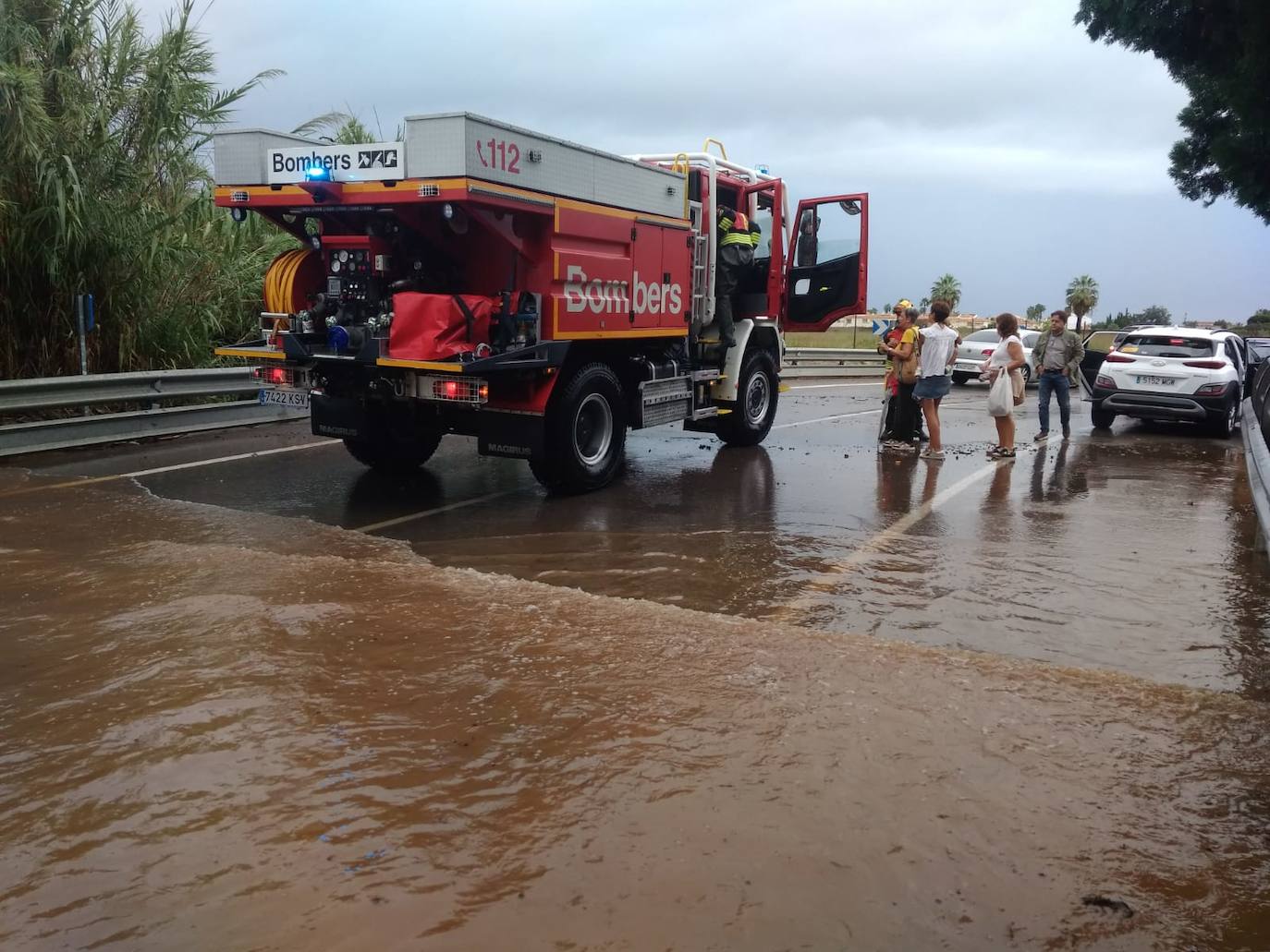 Las fuertes lluvias vuelven a la Comunitat