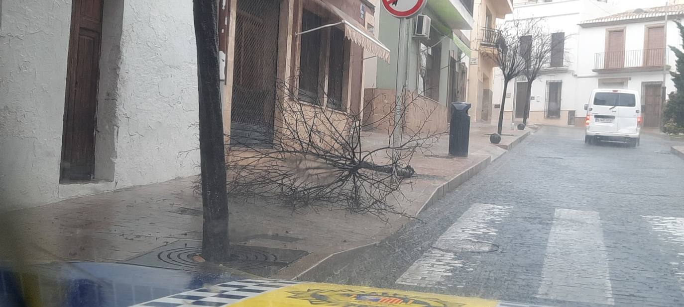 Las fuertes lluvias vuelven a la Comunitat