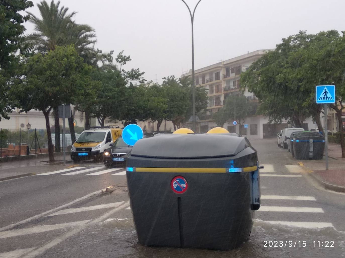 Las fuertes lluvias vuelven a la Comunitat