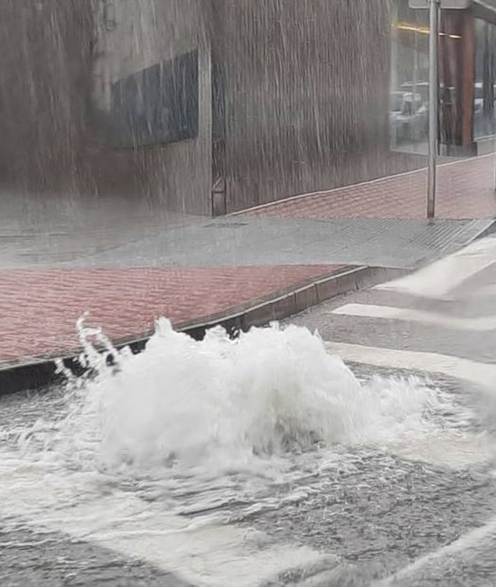 Imagen secundaria 2 - Incidencias en Xàbia por la lluvia. 