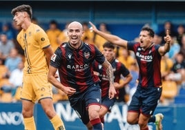 Oriol Rey durante el encuentro ante el Alcorcón.