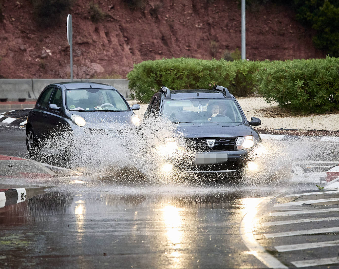 La tormenta descarga con fuerza en la Comunitat Valenciana