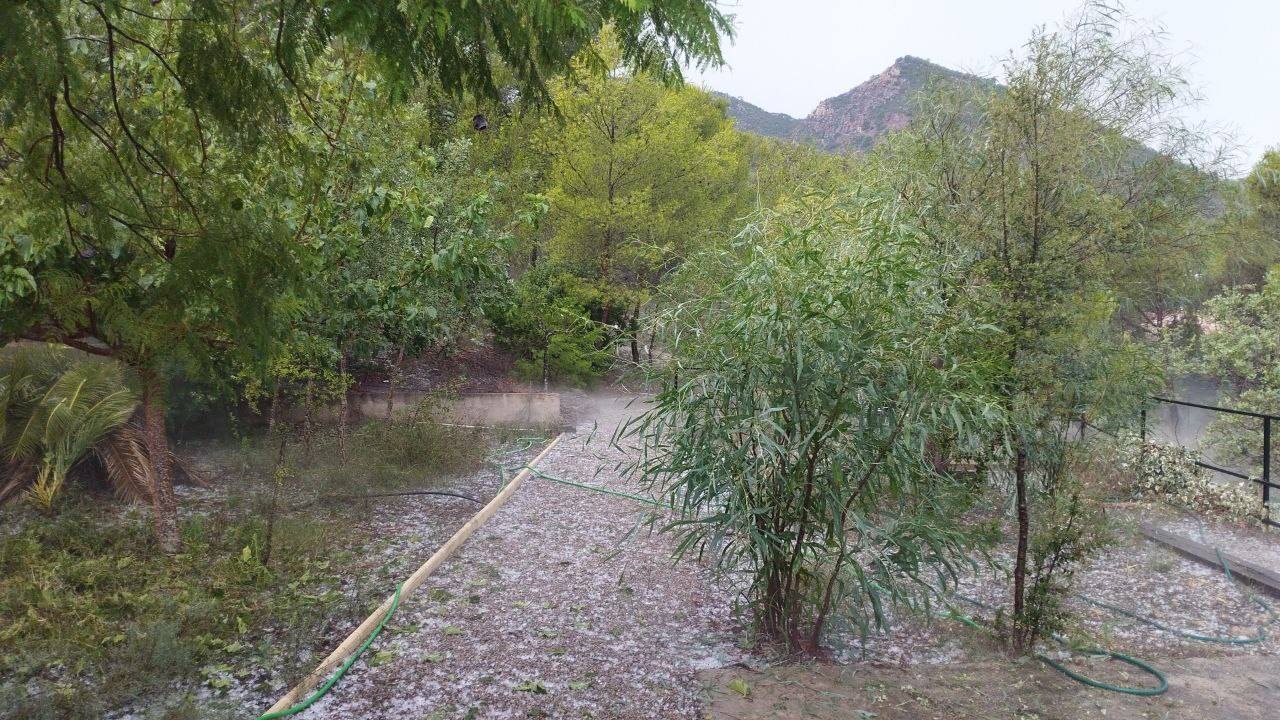 La tormenta descarga con fuerza en la Comunitat Valenciana