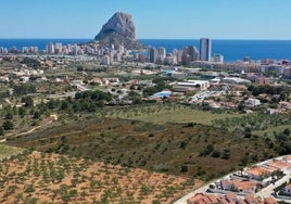 Los terrenos donde irá el segundo instituto de Calp.