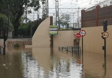 La DANA inunda Silla