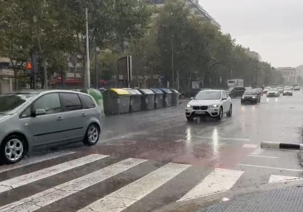 Los municipios valencianos en los que más está lloviendo por la DANA