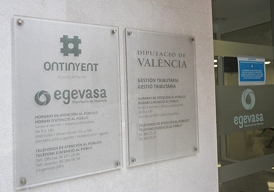 Oficina de Diputación en Ontinyent.