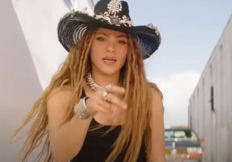 Shakira en el videoclip de 'El jefe', su nueva canción.