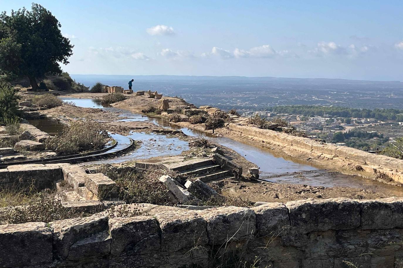 Cirene, la mayor colonia griega de Libia, en riesgo tras las lluvias torrenciales