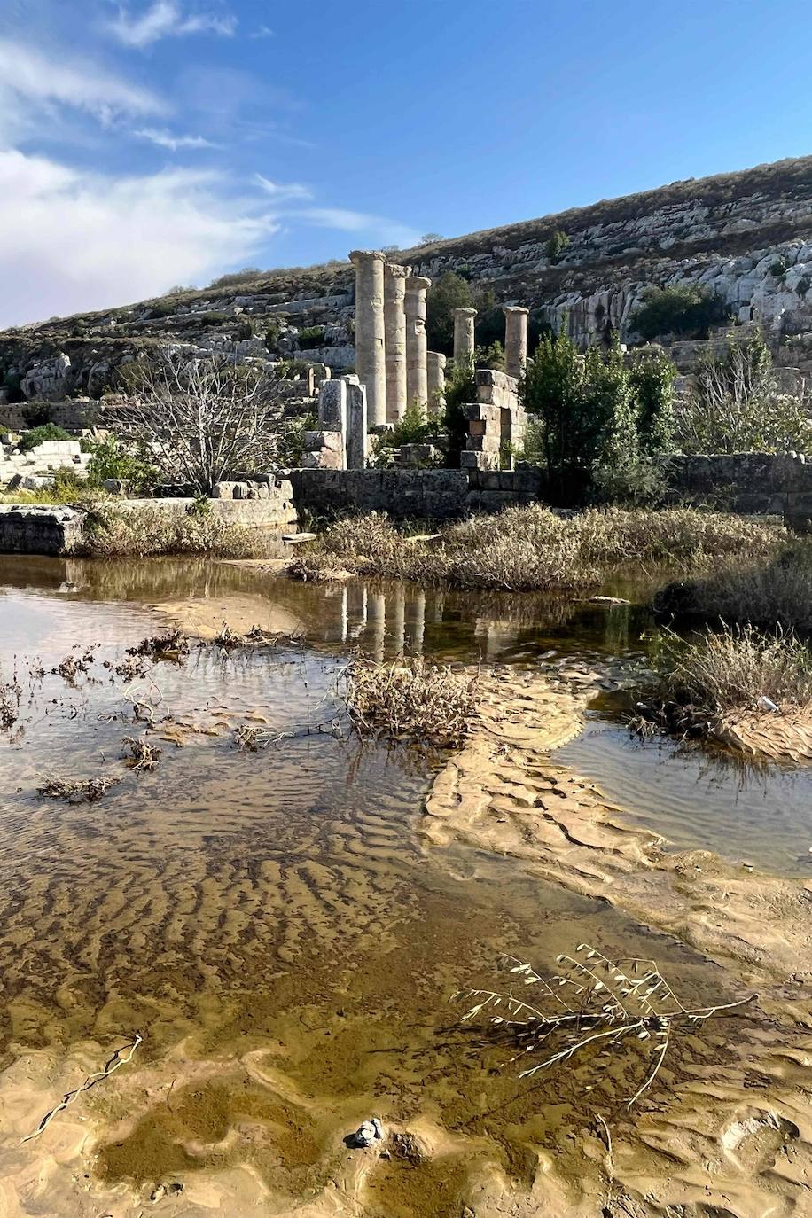 Cirene, la mayor colonia griega de Libia, en riesgo tras las lluvias torrenciales