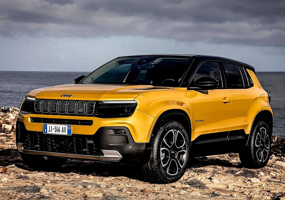 El Jeep Avenger destaca por tener un diseño moderno y una gama de colores muy vivos.