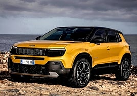 El Jeep Avenger destaca por tener un diseño moderno y una gama de colores muy vivos.