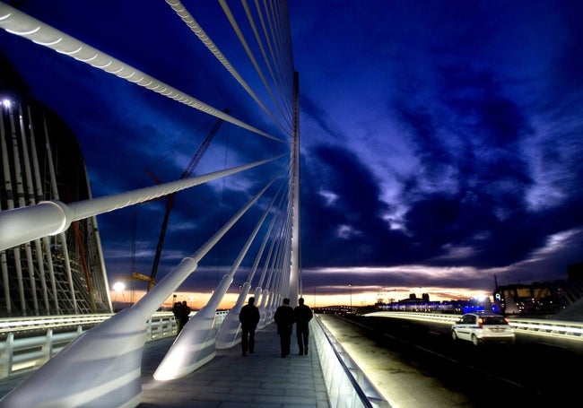 El puente de l'Assut de l'Or de Valencia.