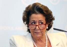 La exalcaldesa de Valencia, Rita Barberá.