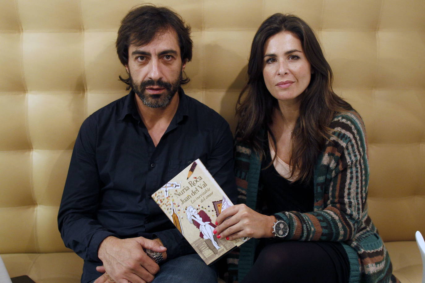 La presentadora valenciana, Nuria Roca, junto a su marido, Juan del Val.