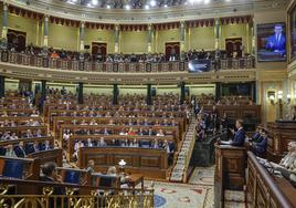 Debate de investidura del candidato popular Alberto Núñez Feijóo a la Presidencia del Gobierno.