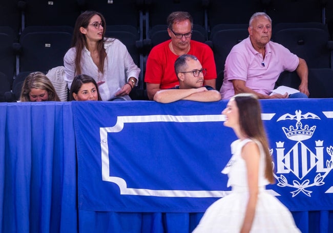 Jurado de las candidatas infantiles.