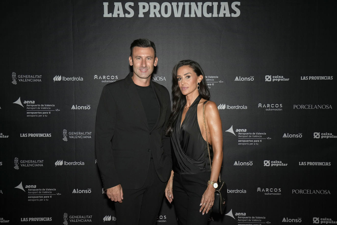 Sergio Puig, director de Mediterránea Fashion Week, y Marta Gil.