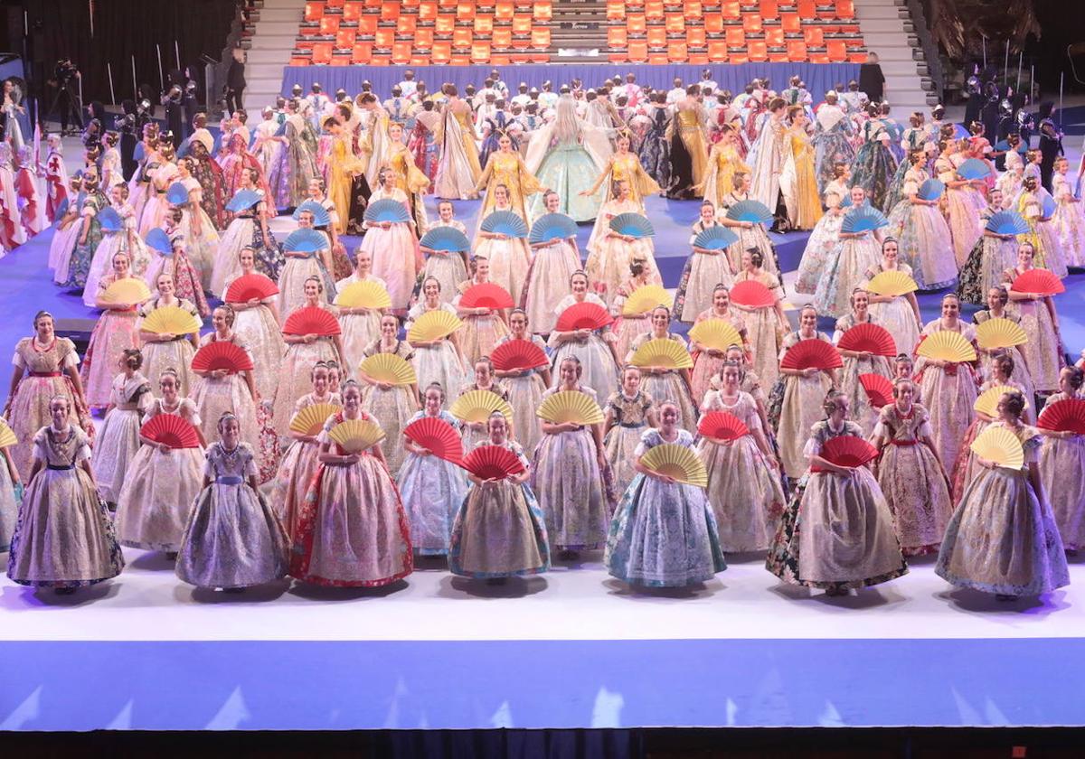 Gala de elección de las candidatas a falleras mayores de Valencia