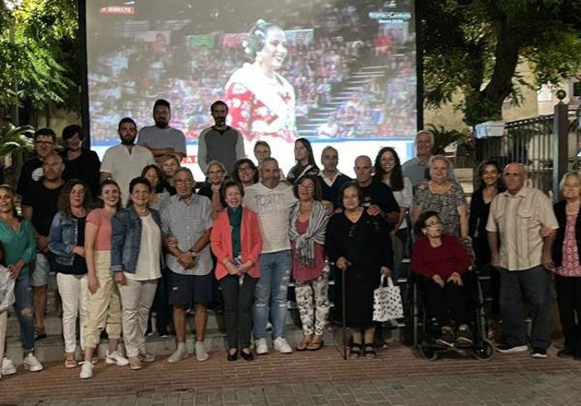 Celebración en Pinet, el pueblo de los abuelos de María Estela Arlandis.