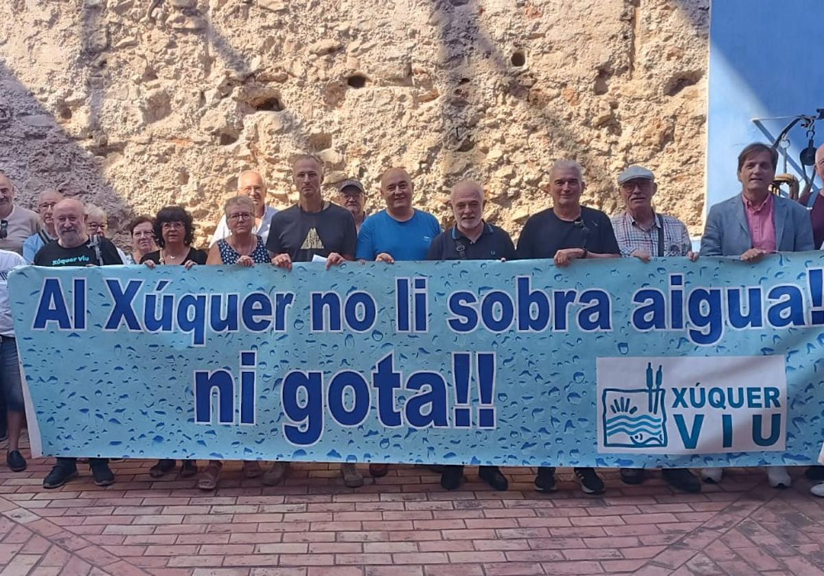 Reunión de la Mesa pel Xúquer en Alzira.