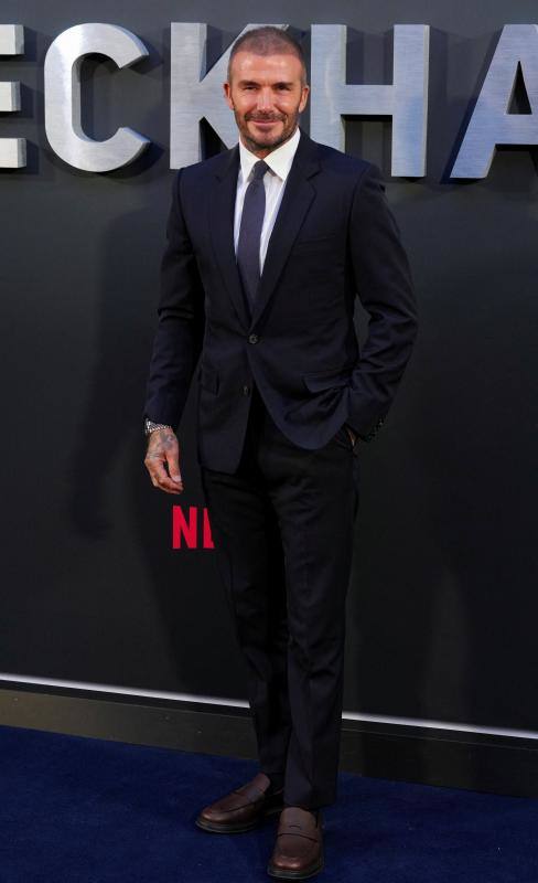 David y Victoria Beckham, de gala en el estreno de su nueva serie de Netflix