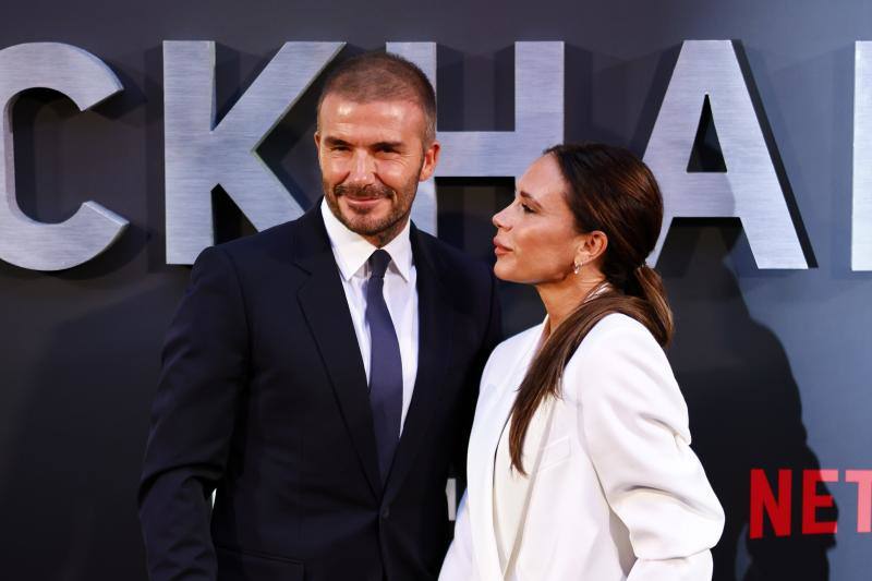 David y Victoria Beckham, de gala en el estreno de su nueva serie de Netflix