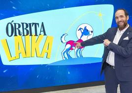 Eduardo Sáenz de Cabezón, presentador de 'Órbita Laika'.