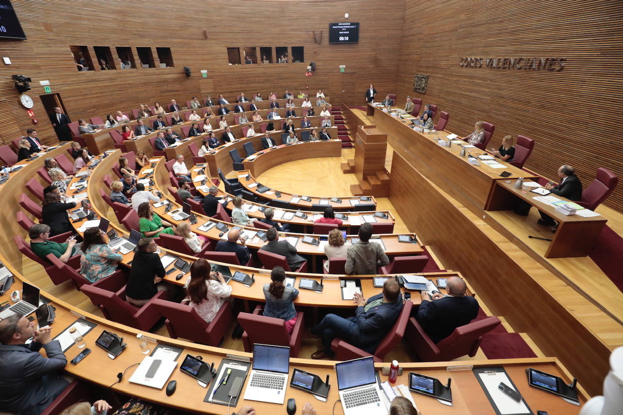 Así ha sido la primera sesión de control a la que se ha enfrentado Carlos Mazón