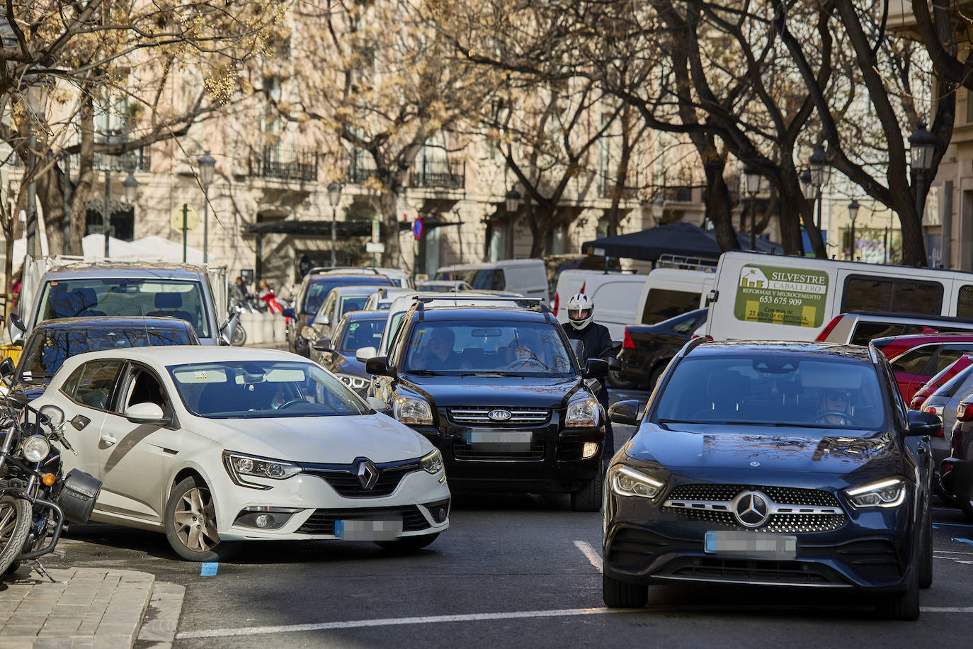 Calles cortadas al tráfico en Valencia durante el puente del 9 d'Octubre