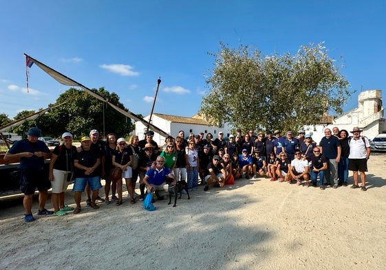 Visita cultural de la vela latina de Calafell a Silla.