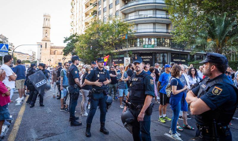 Las imágenes de las manifestaciones del 9 d&#039;Octubre