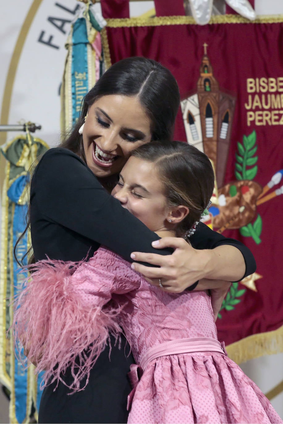 Celebración de las falleras mayores de Valencia 2024