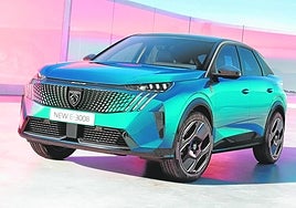 Más bajo y con una trasera más tendida, el E-3008 apuesta por la aerodinámica, con un coeficiente Cx de 0,28.