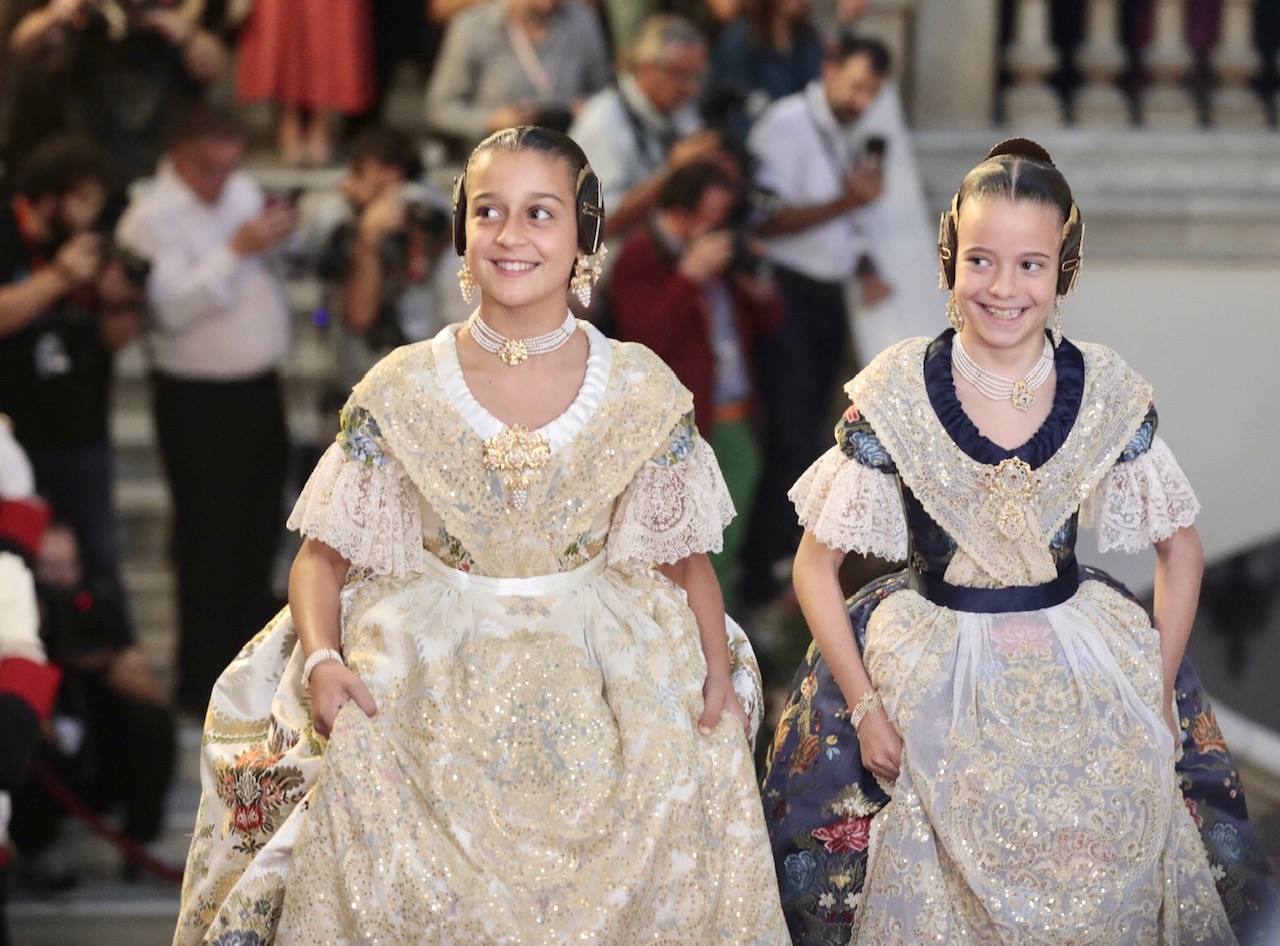 La proclamación de las nuevas falleras mayores de Valencia, en imágenes