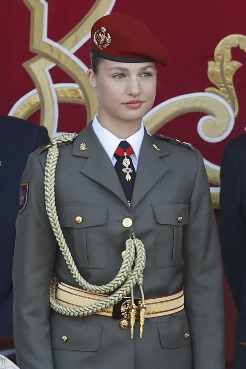 El desfile militar de las Fuerzas Armadas, en imágenes