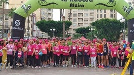 Carrera contra el cáncer en Alzira.