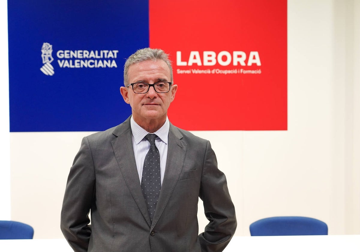 El secretario autonómico de Empleo y director general de Labora, Antonio Galvañ.