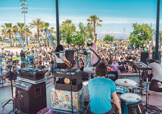 Concierto en La Pérgola de la Marina de Valencia