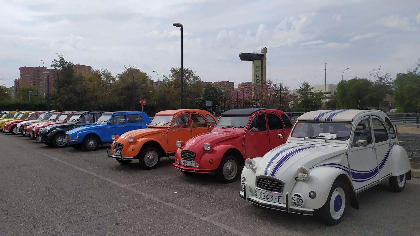 El Club Citroën 2 CV celebró su 75 aniversario en Valencia