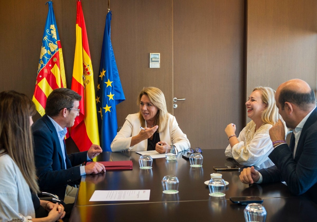 Un momento de la reunión celebrada en Valencia.