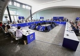 Reunión de la cumbre europea de comercio en Valencia.