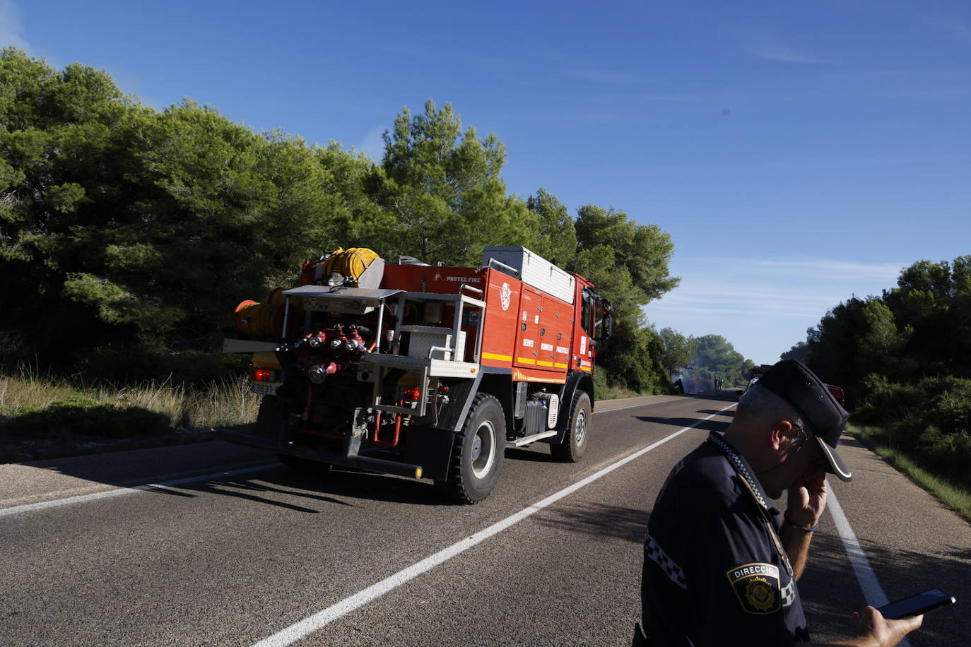 Declarado un nuevo incendio en El Saler, el segundo en menos de 24 horas