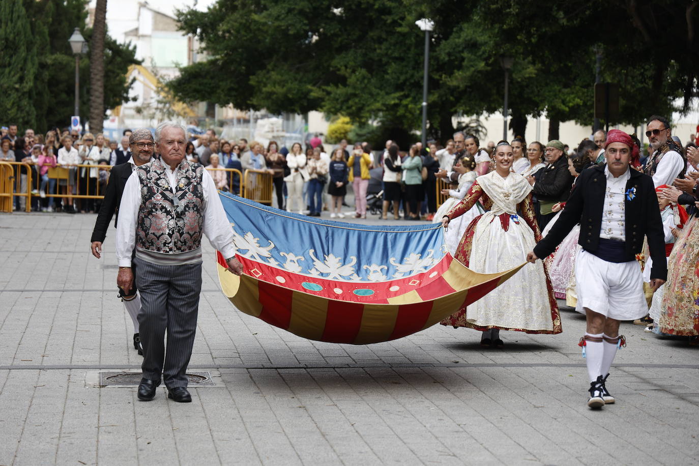 El Marítimo homenajea a la Senyera