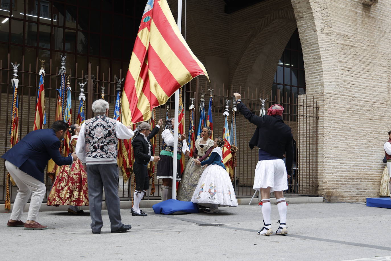 El Marítimo homenajea a la Senyera