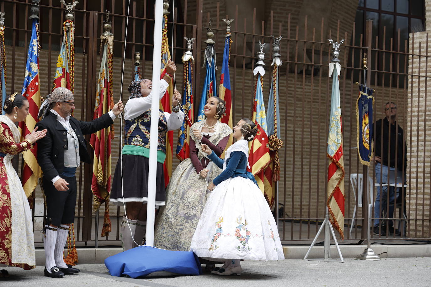 El Marítimo homenajea a la Senyera