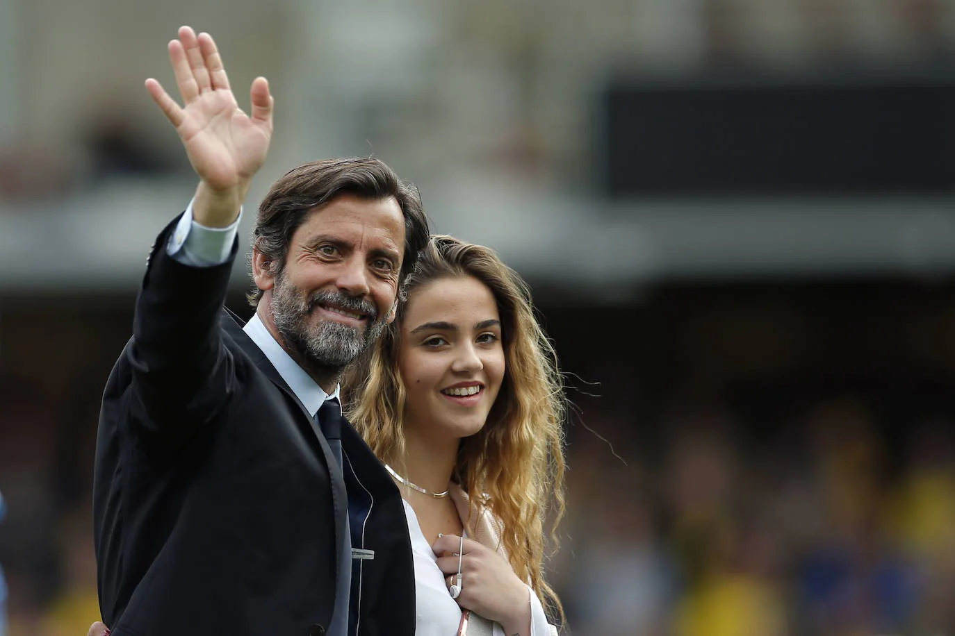 Quique sánchez flores hijos