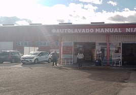 Lavadero en el que ha ocurrido el incidente.