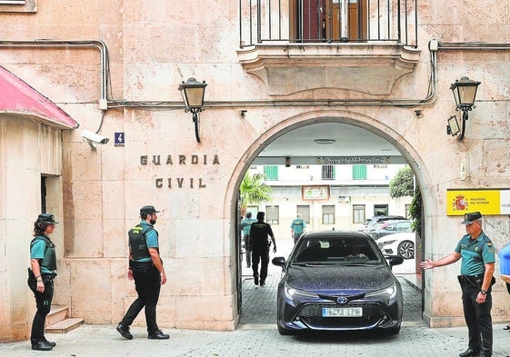 El cuartel de Patraix, sede de la Guardia Civil en Valencia.