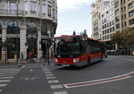 Autobuses de la EMT Valencia por la ciudad